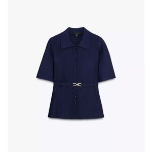 Zara Knit Belted Jacket - New